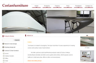 外贸卫浴洁具企业官网定制开发 打造专业高效的线上展示平台